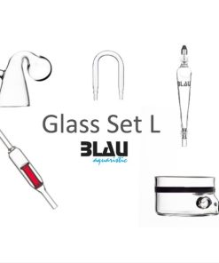 Glass Set L – Kit CO₂ completo en cristal para acuarios plantados